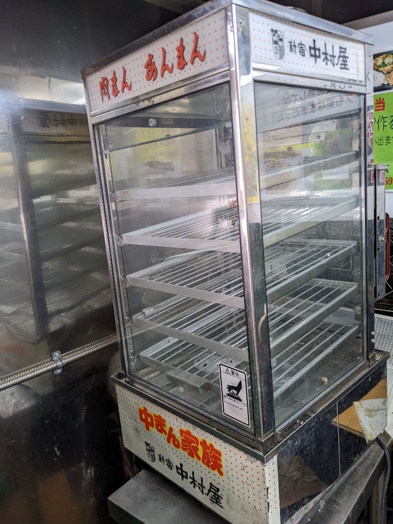 饅頭の保溫展示器