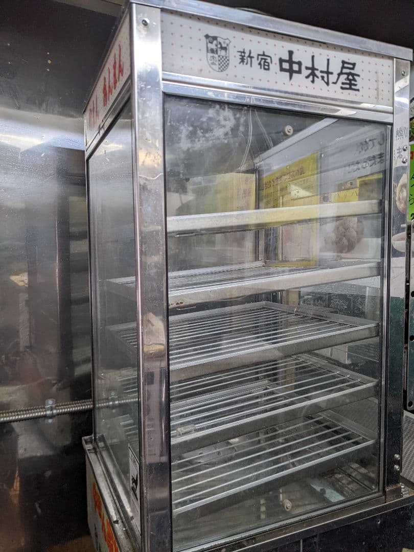 饅頭の保溫展示器