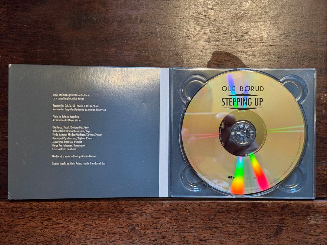 OLE BØRUD STEPPING UP直筆サイン入りCD Ole Borud