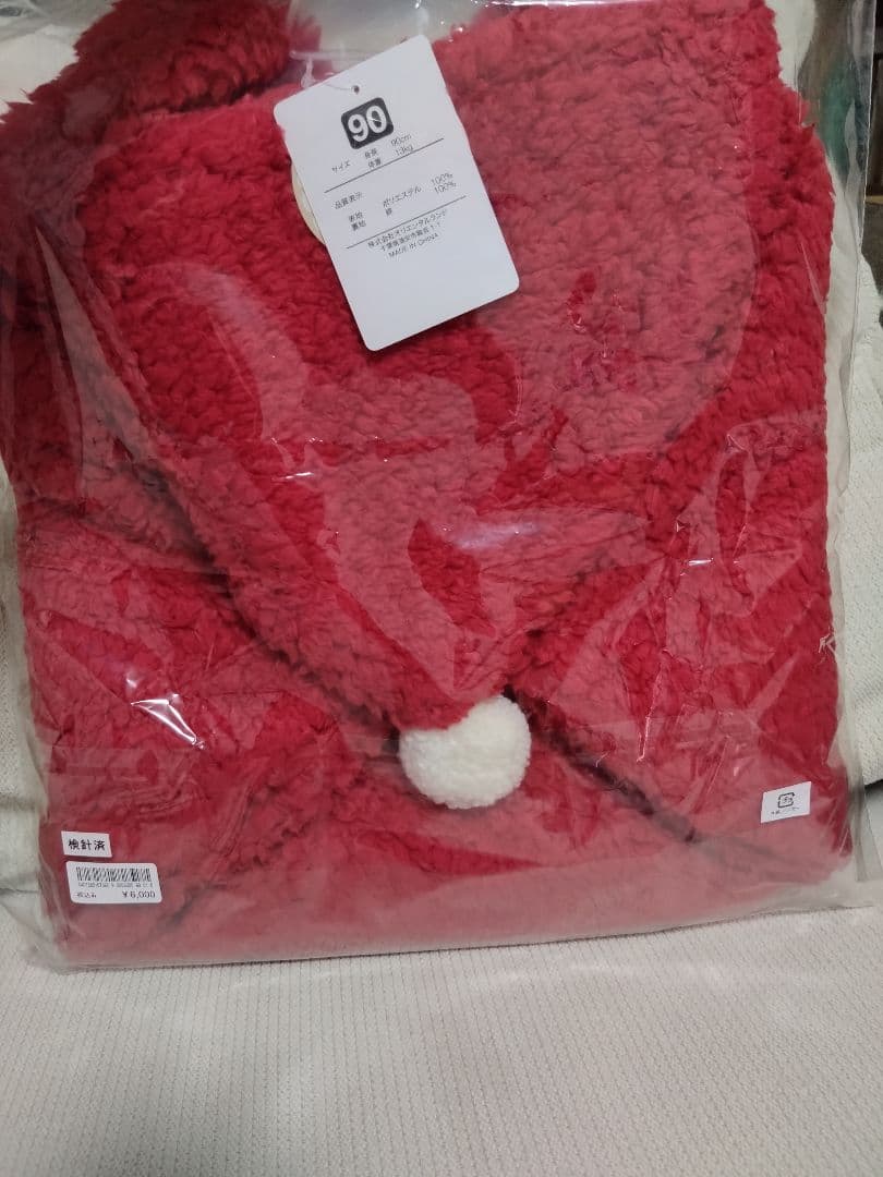 リルリンリン　ベビーケープ　ディズニークリスマス2025