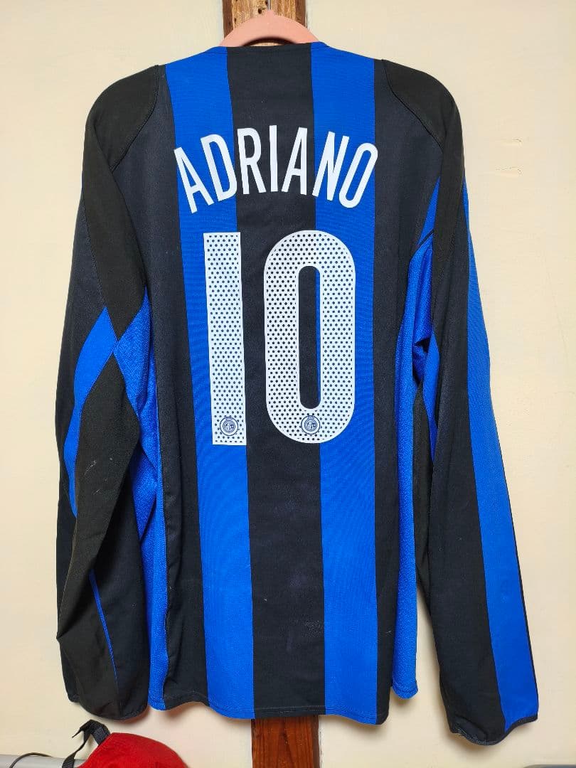 ウェア Inter Milan  2004-2005 #10 Adriano