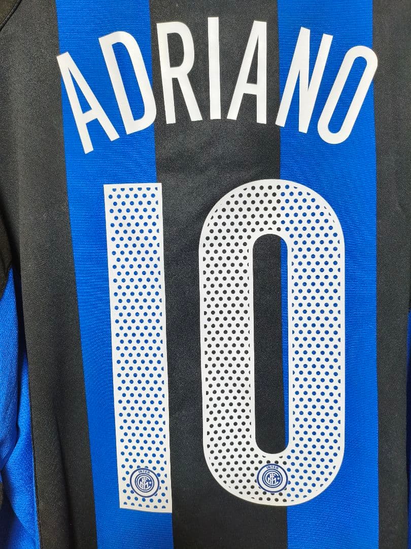 ウェア Inter Milan  2004-2005 #10 Adriano