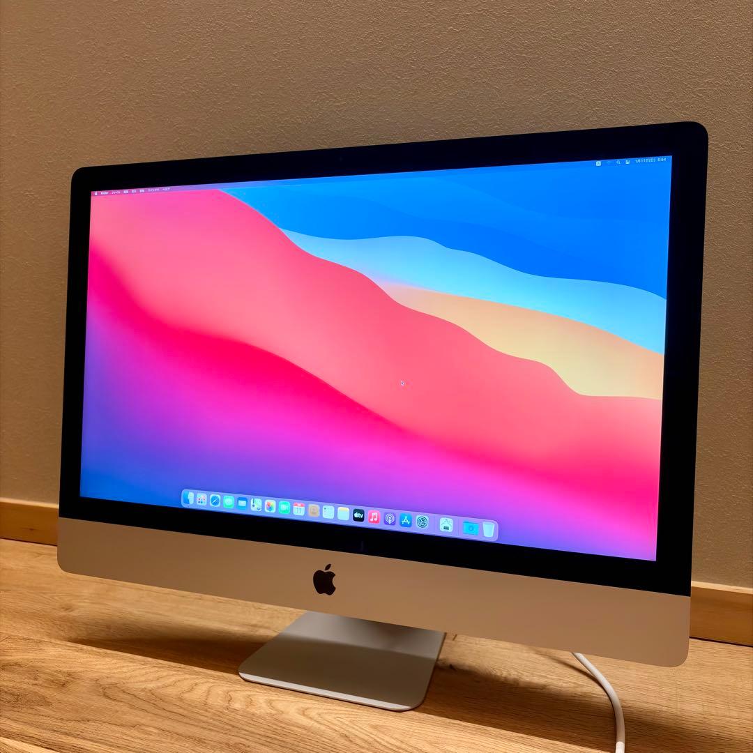 【美品】iMac (Retina 5K, 27-inch, Late 2015)