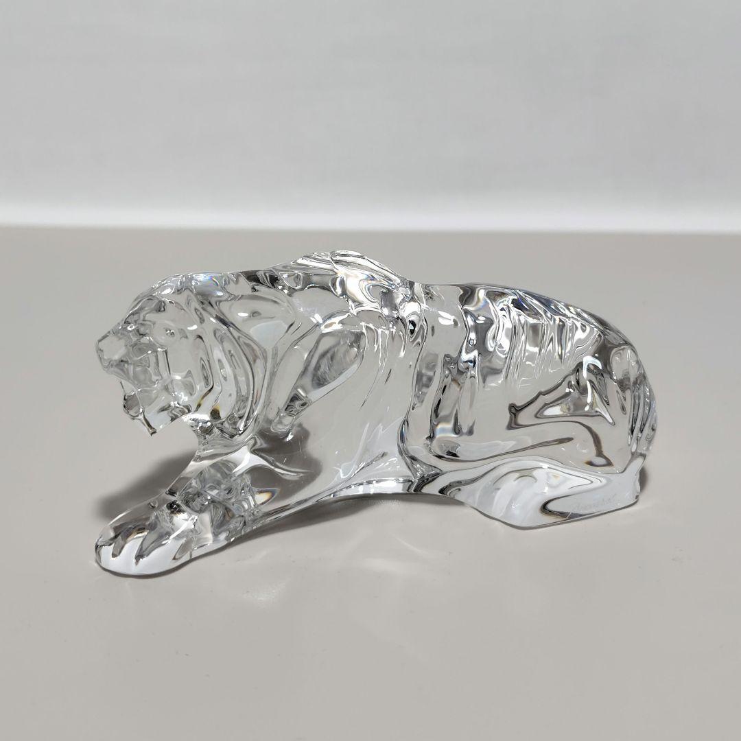 バカラ 虎 置物 BACCARAT