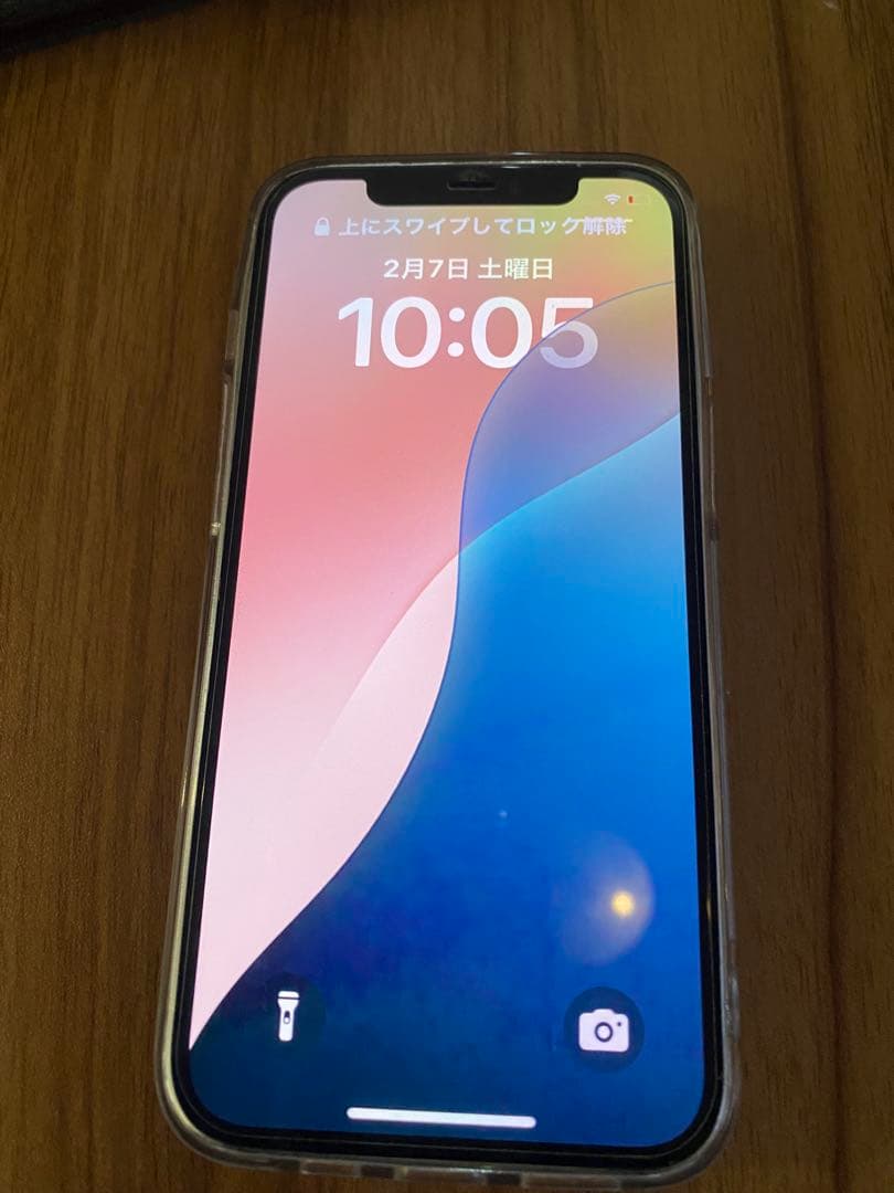 美品Apple iPhone 12クリアケース付き