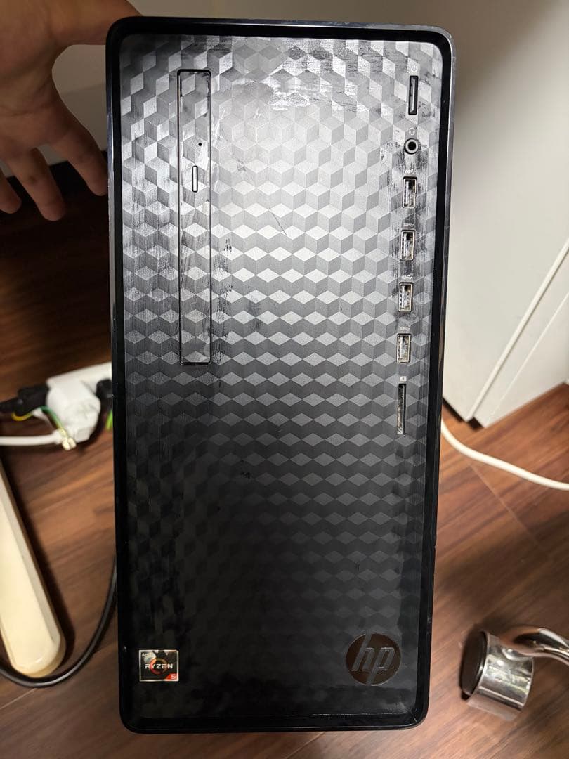 HP デスクトップPC ブラック　HP Desktop M01