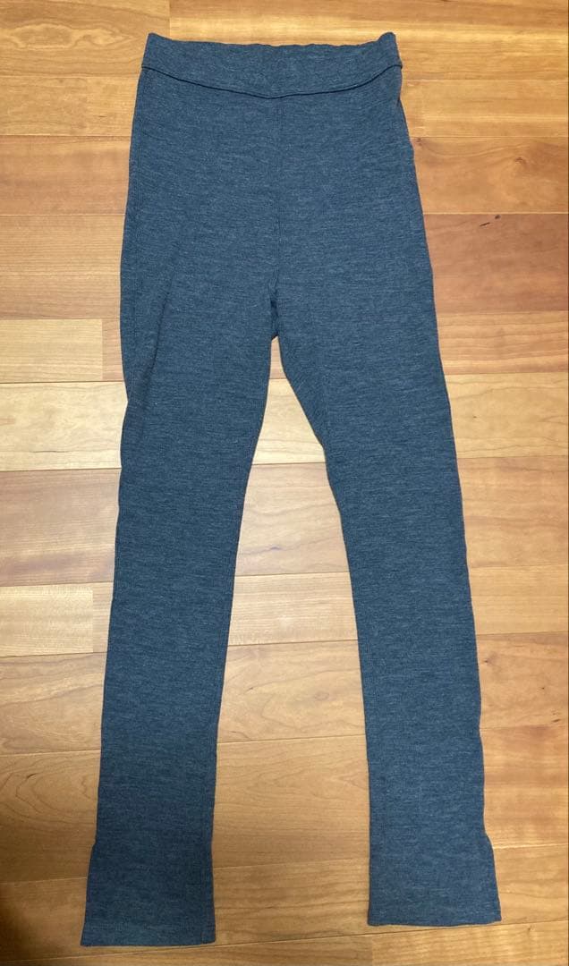 ドゥーズィエムクラス　rib レギンス　グレー　試着のみ