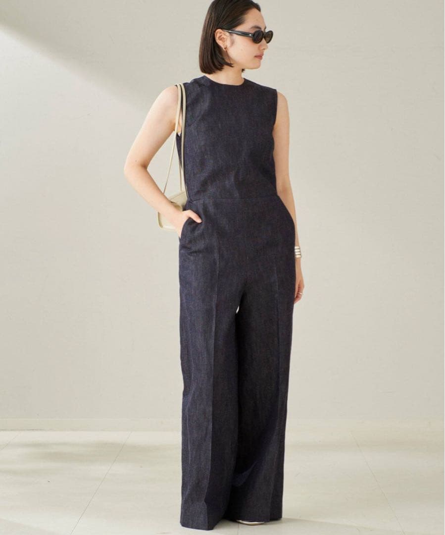 plage RIAMデニムオールインワン