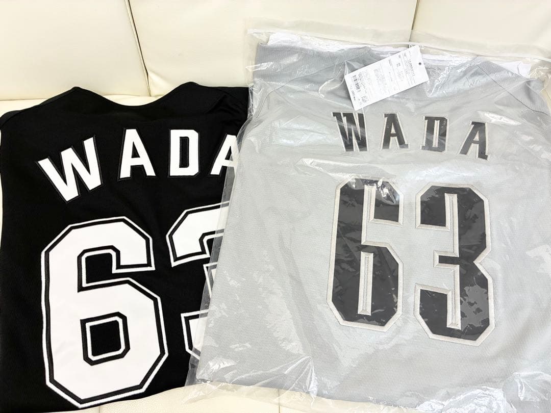 千葉ロッテマリーンズ #63 和田康士朗 ユニフォーム Lサイズ 2着セット