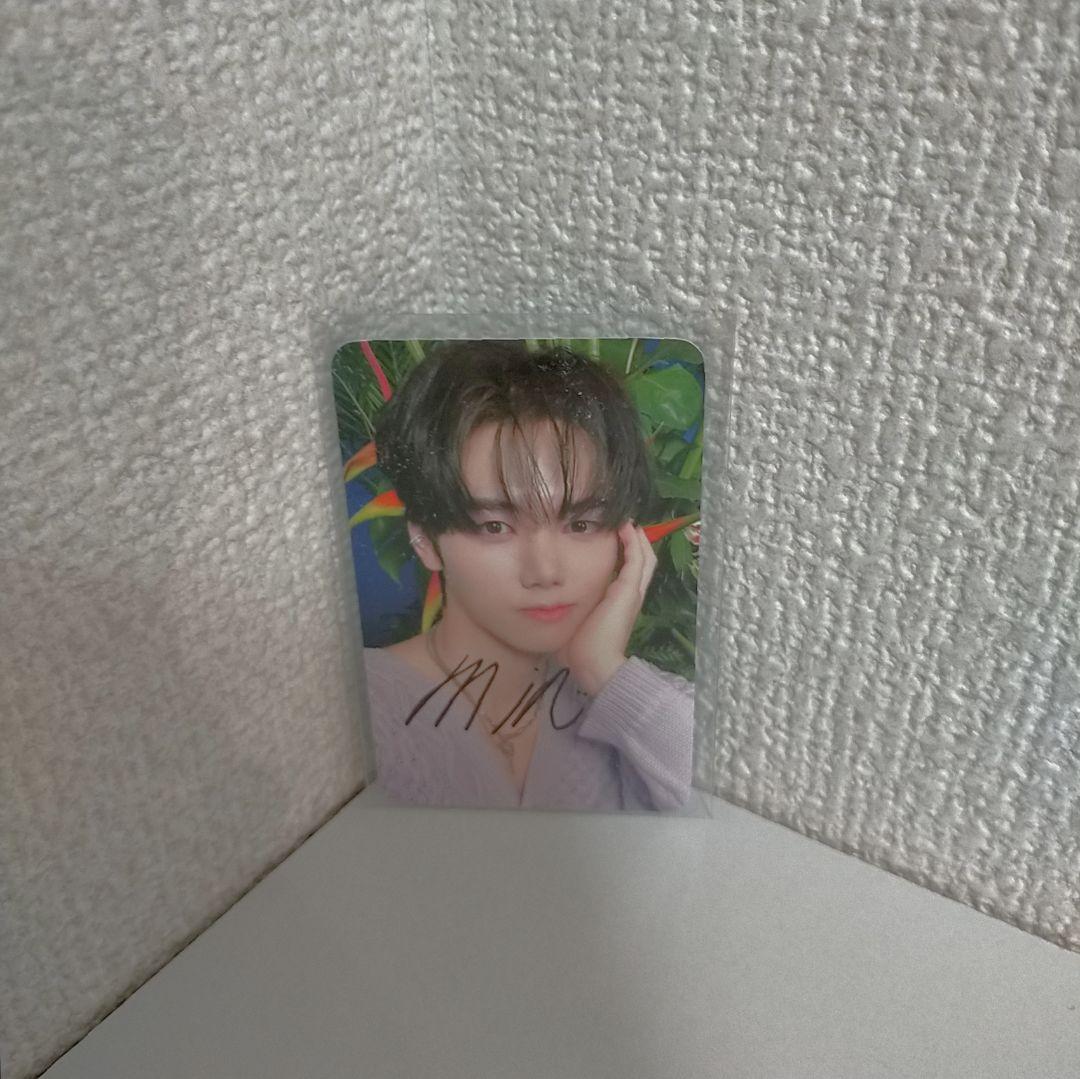 当選者限定 cravity ミニ 直筆サイン トレカ withmuu ラキドロ