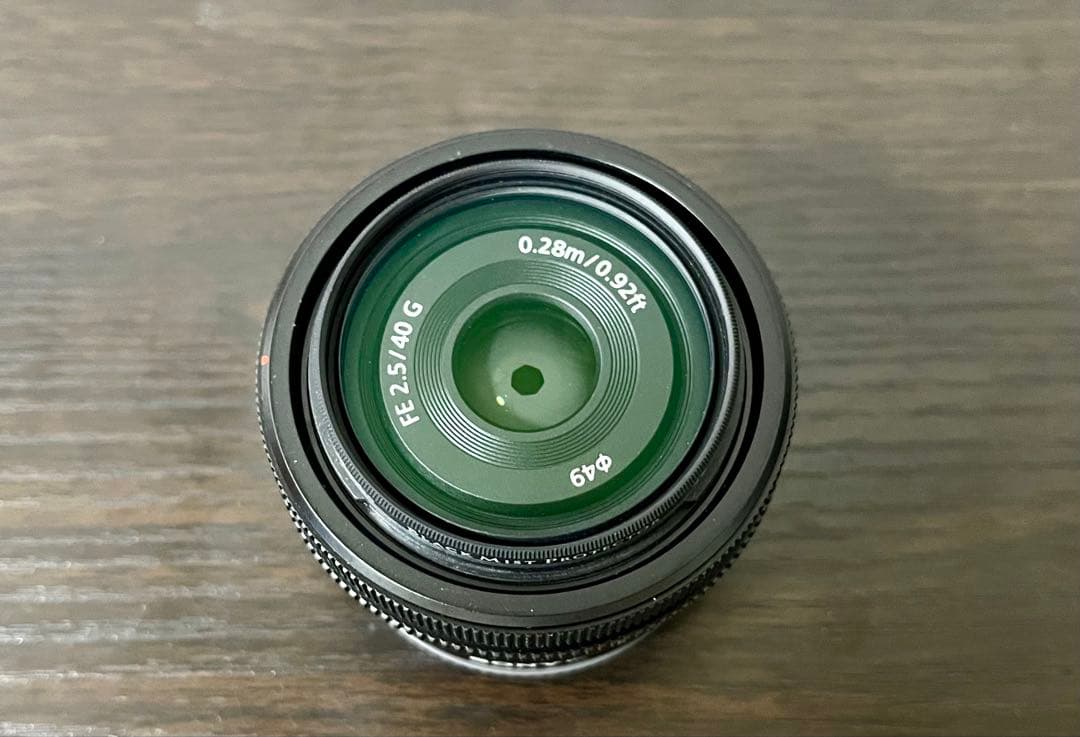 SONY FE 40mm F2.5G SEL40F25G レンズプロテクター付き
