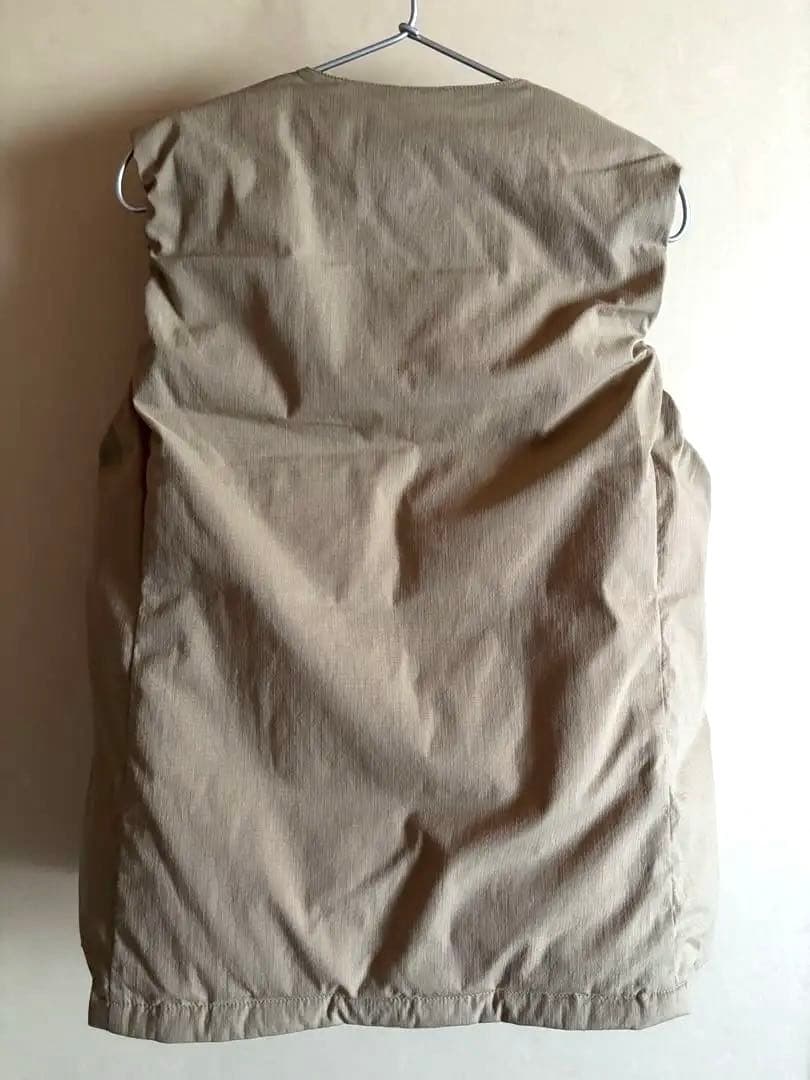 nanga ナンガ ヒノックリップストップインナーダウンベスト　ベージュ