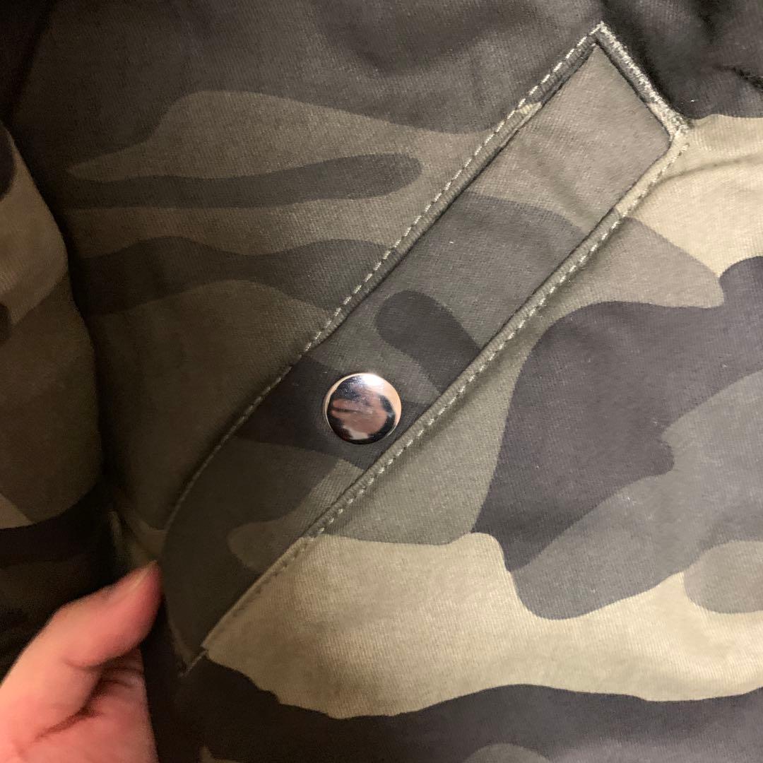 ジャケット・アウター Belvet Camo Reversible MA-1 Jacket XL