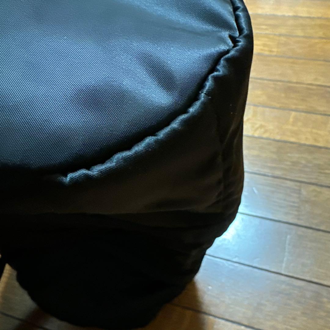 PORTER ブラック ドラムバッグ　L