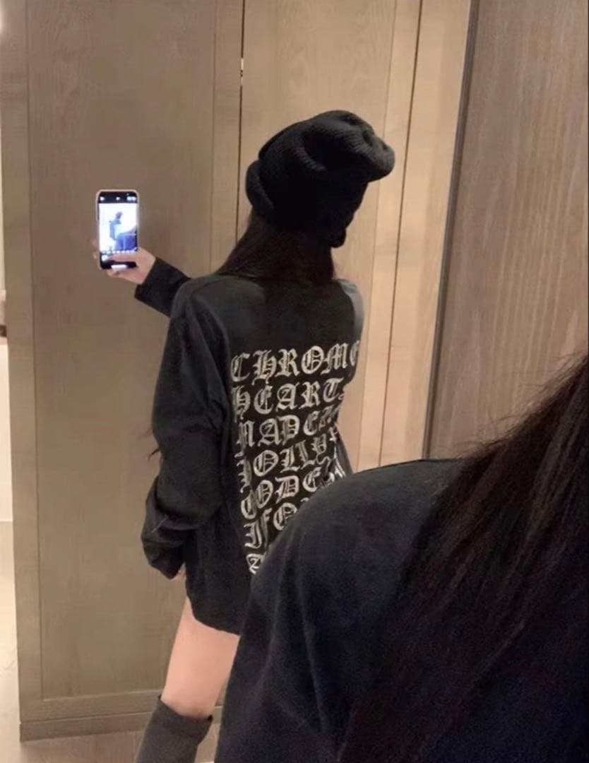 Chrome Hearts ヴィンテージ　ブラック 長袖Tシャツ