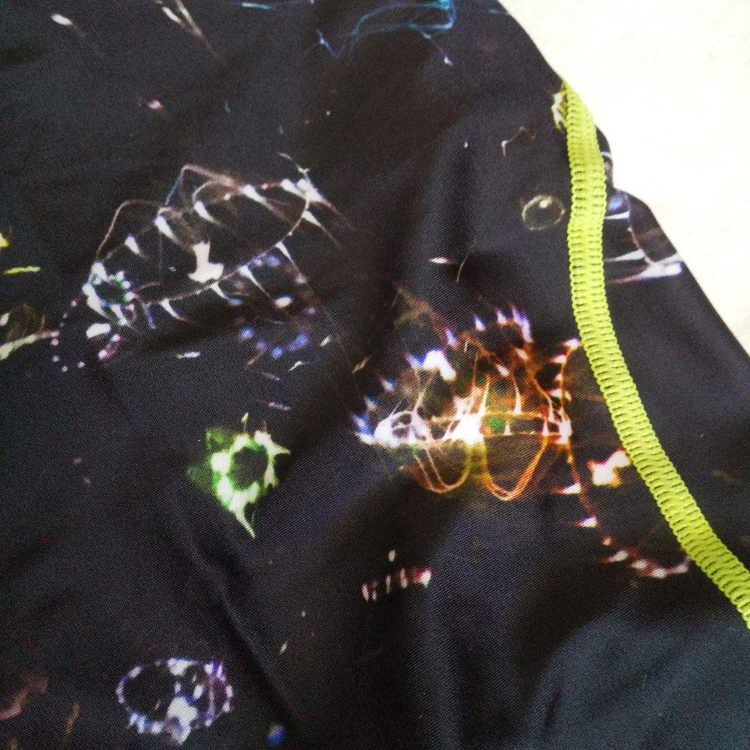 新品 Speedoスピード 競泳水着 Ｍ クラゲ柄 黒 ENDURANCE