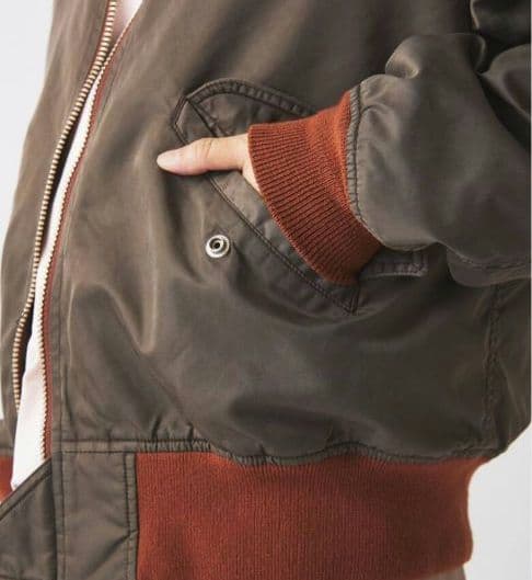 AVIREX / アヴィレックス 別注 L-2B フライトジャケット ブラウン