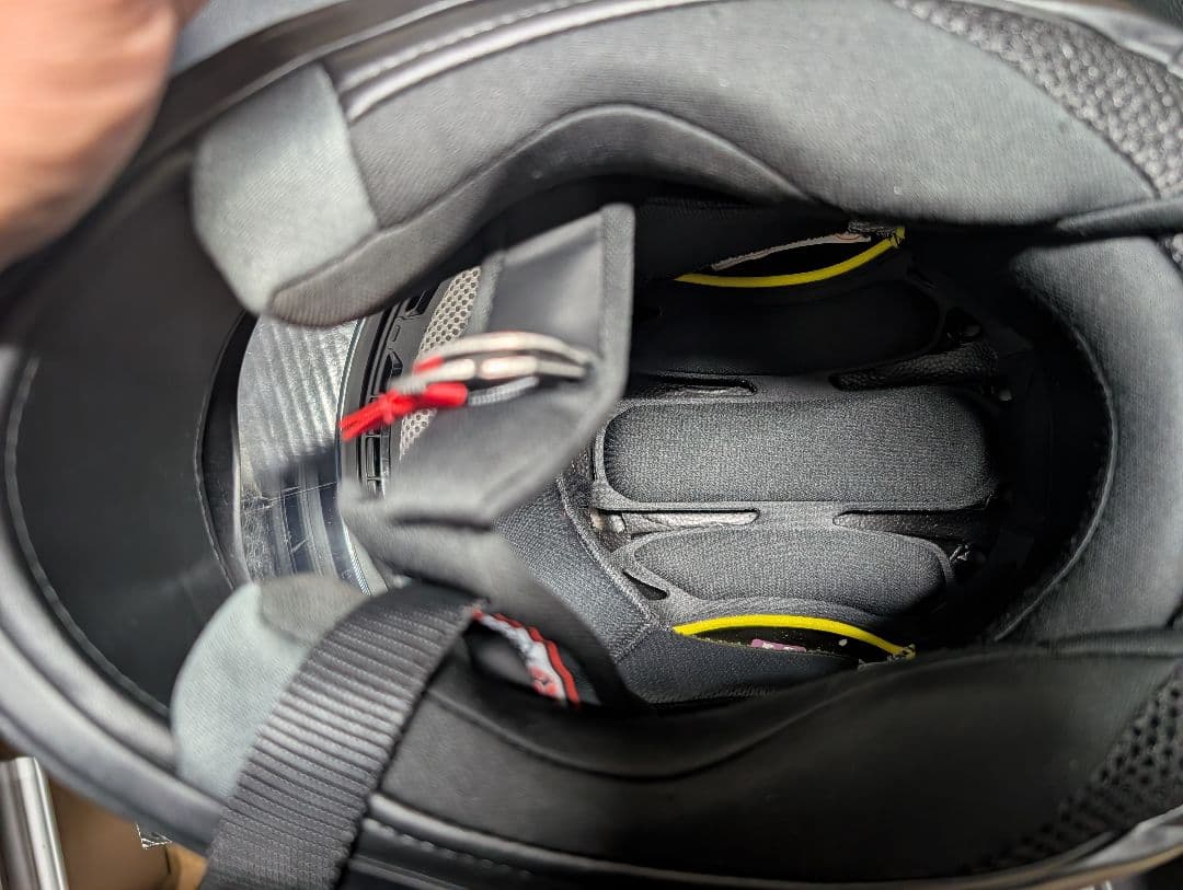 美品 Kabuto エアロブレード-6 Мサイズ　 マットブラック