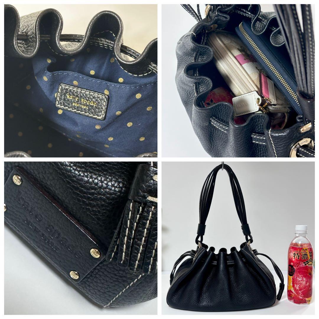 【使用感少ない】Kate Spade 肩掛けバッグ 本革 軽量 オシャレ