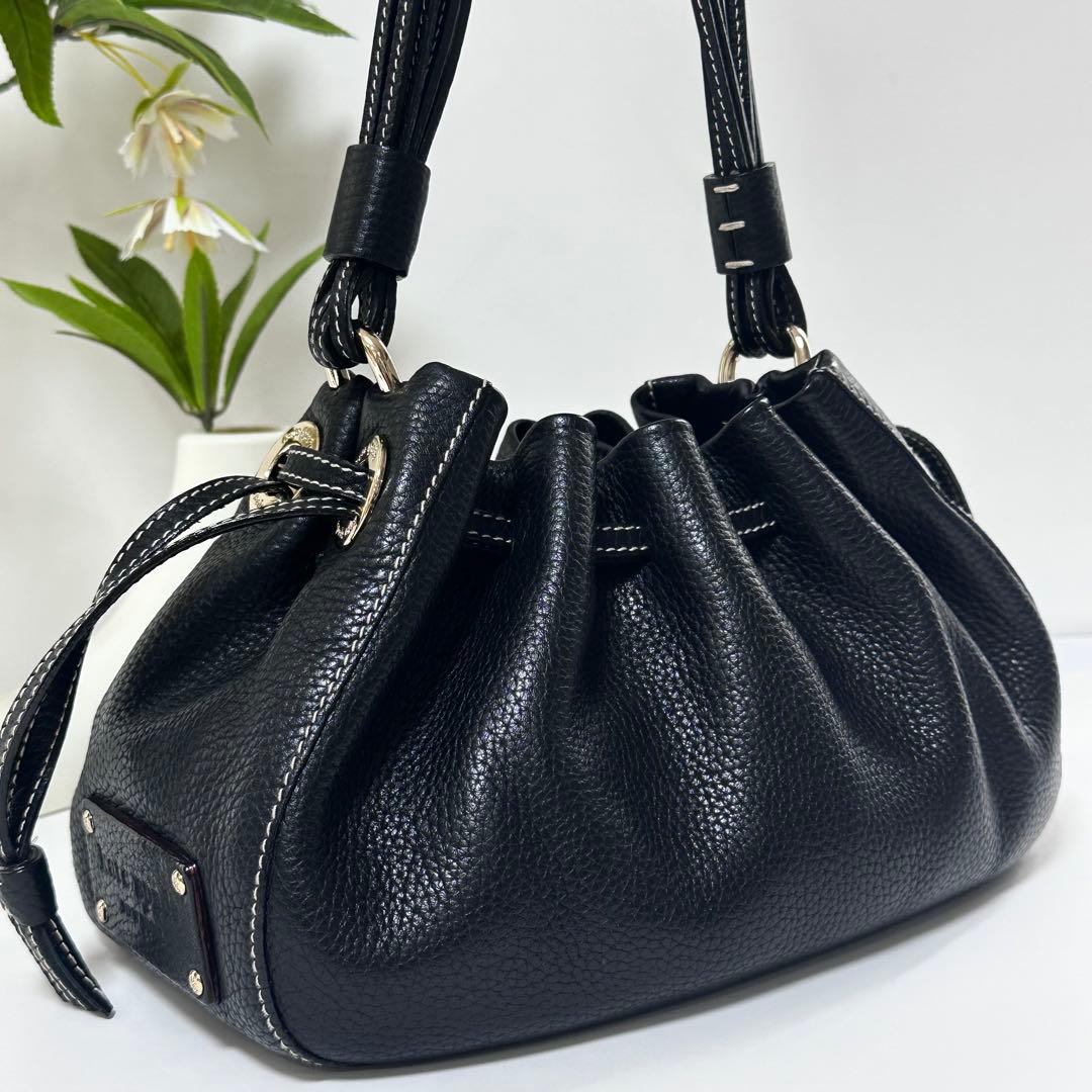 【使用感少ない】Kate Spade 肩掛けバッグ 本革 軽量 オシャレ