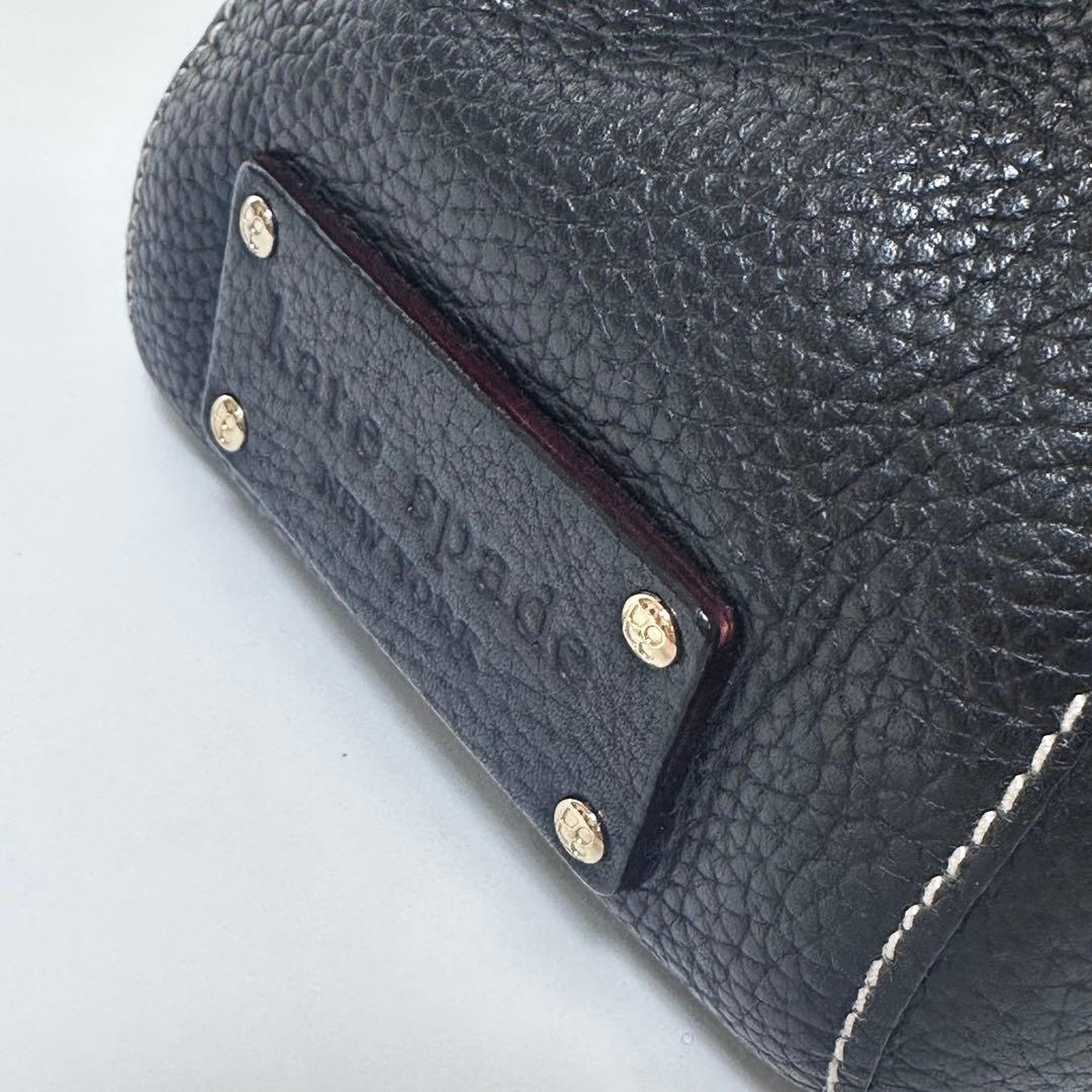 【使用感少ない】Kate Spade 肩掛けバッグ 本革 軽量 オシャレ