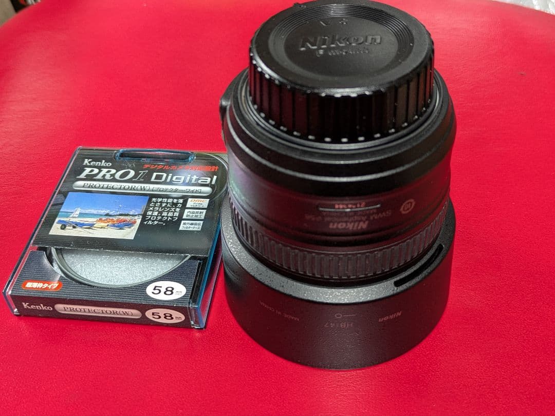 ニコンAF-S Nikkor50mm F1.8G＋プロテクターフィルターセット