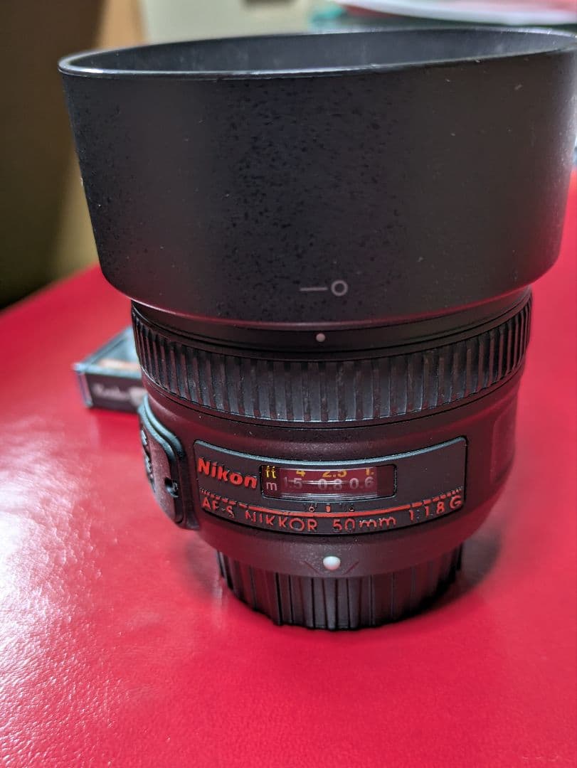 ニコンAF-S Nikkor50mm F1.8G＋プロテクターフィルターセット
