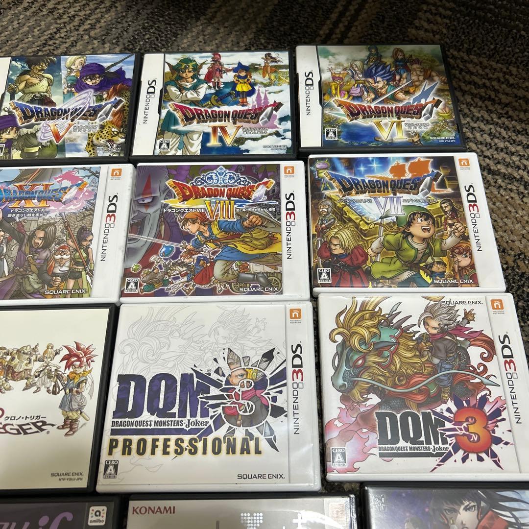 ニンテンドー3DS ドラクエなど　18本セット
