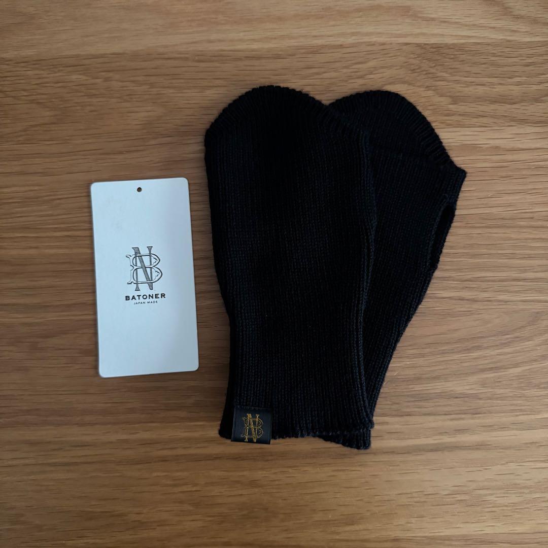 BATONER バトナー SOLID WOOL HAND WARMER ブラック