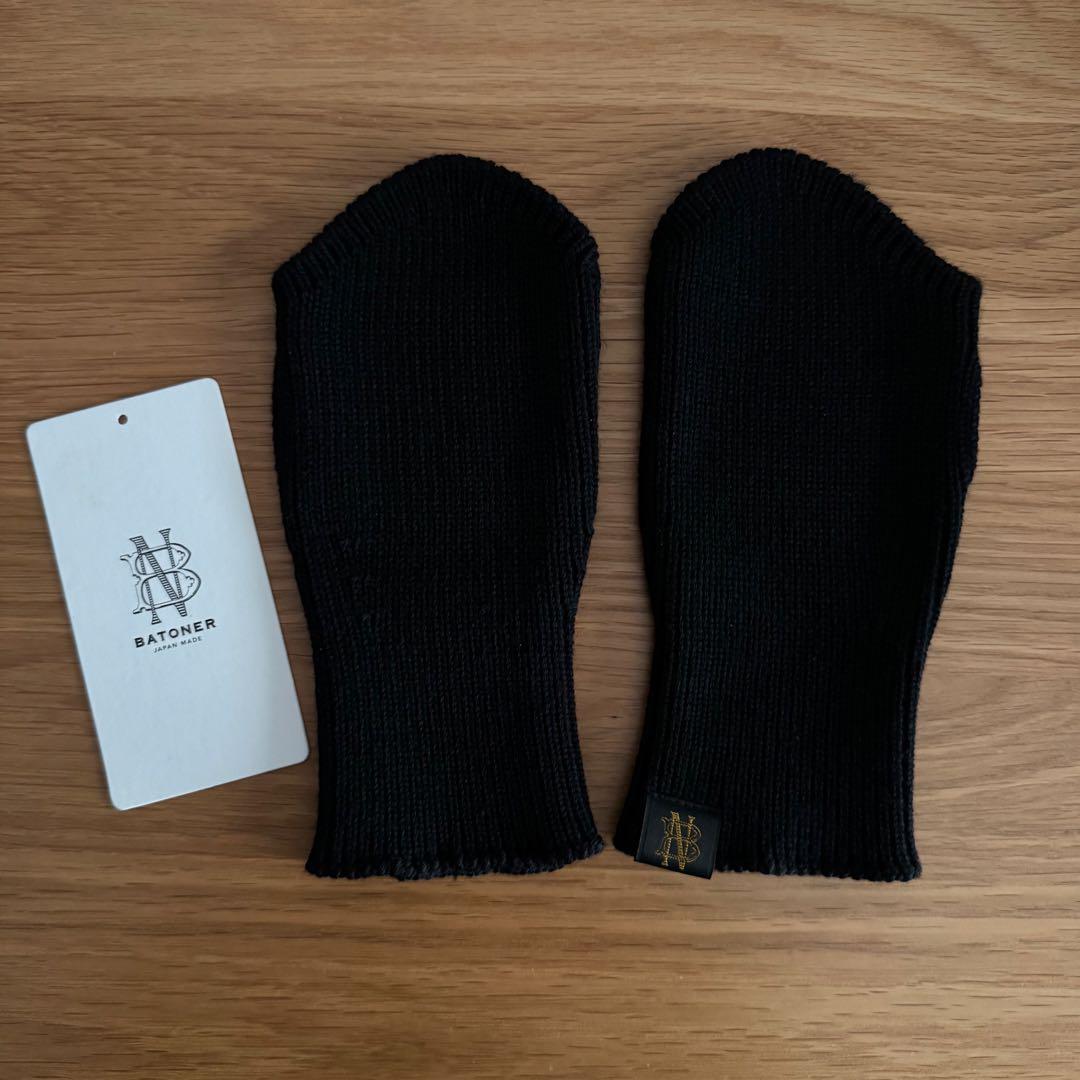 BATONER バトナー SOLID WOOL HAND WARMER ブラック
