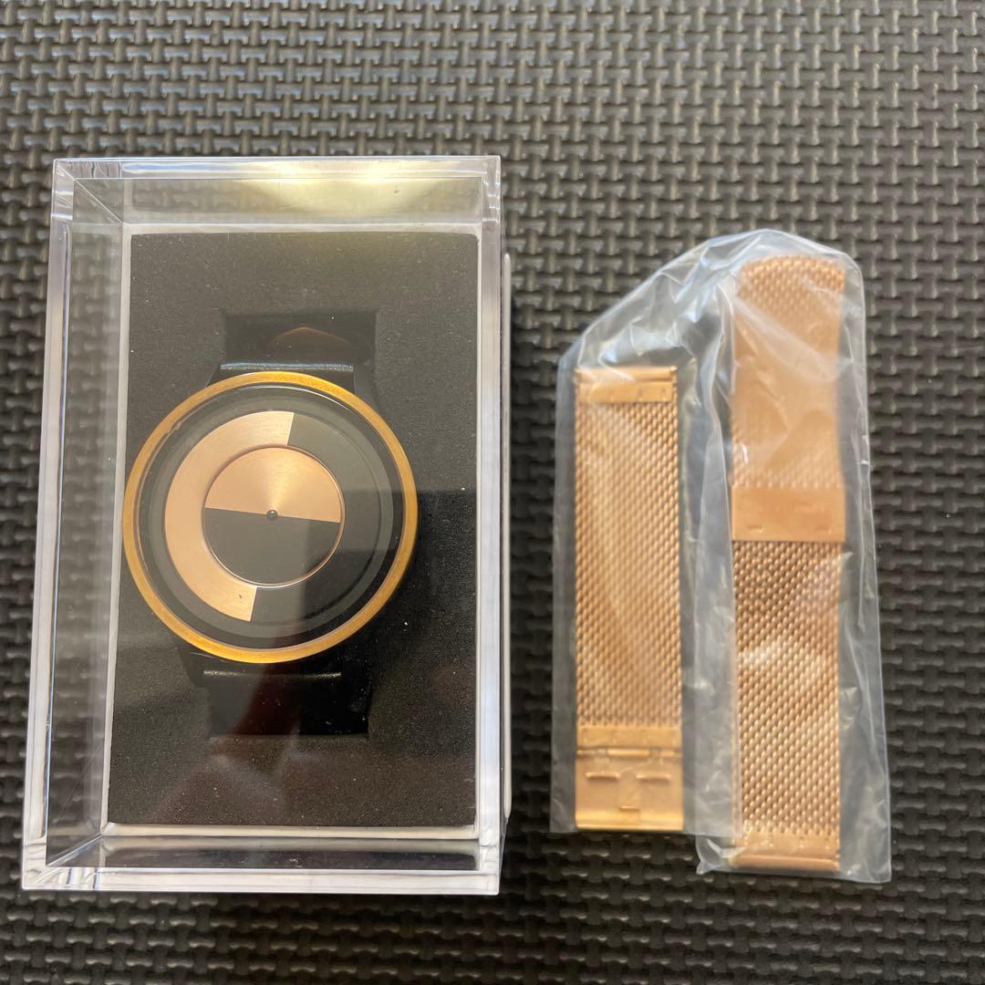 ZIIIRO ジーロ 腕時計 ルナ ゴールド