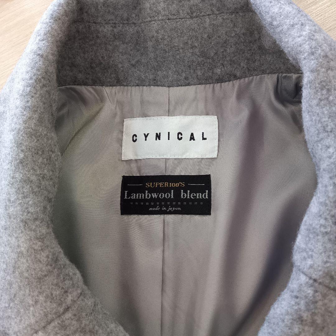 Mal. 新品タグ付 シニカル コート ウール コクーン グレー フリーサイズ