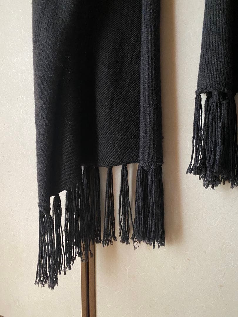 COMME des GARCONS コラボ　 フリンジストール　カーディガン