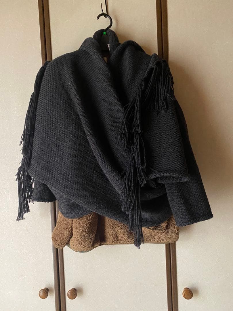 COMME des GARCONS コラボ　 フリンジストール　カーディガン