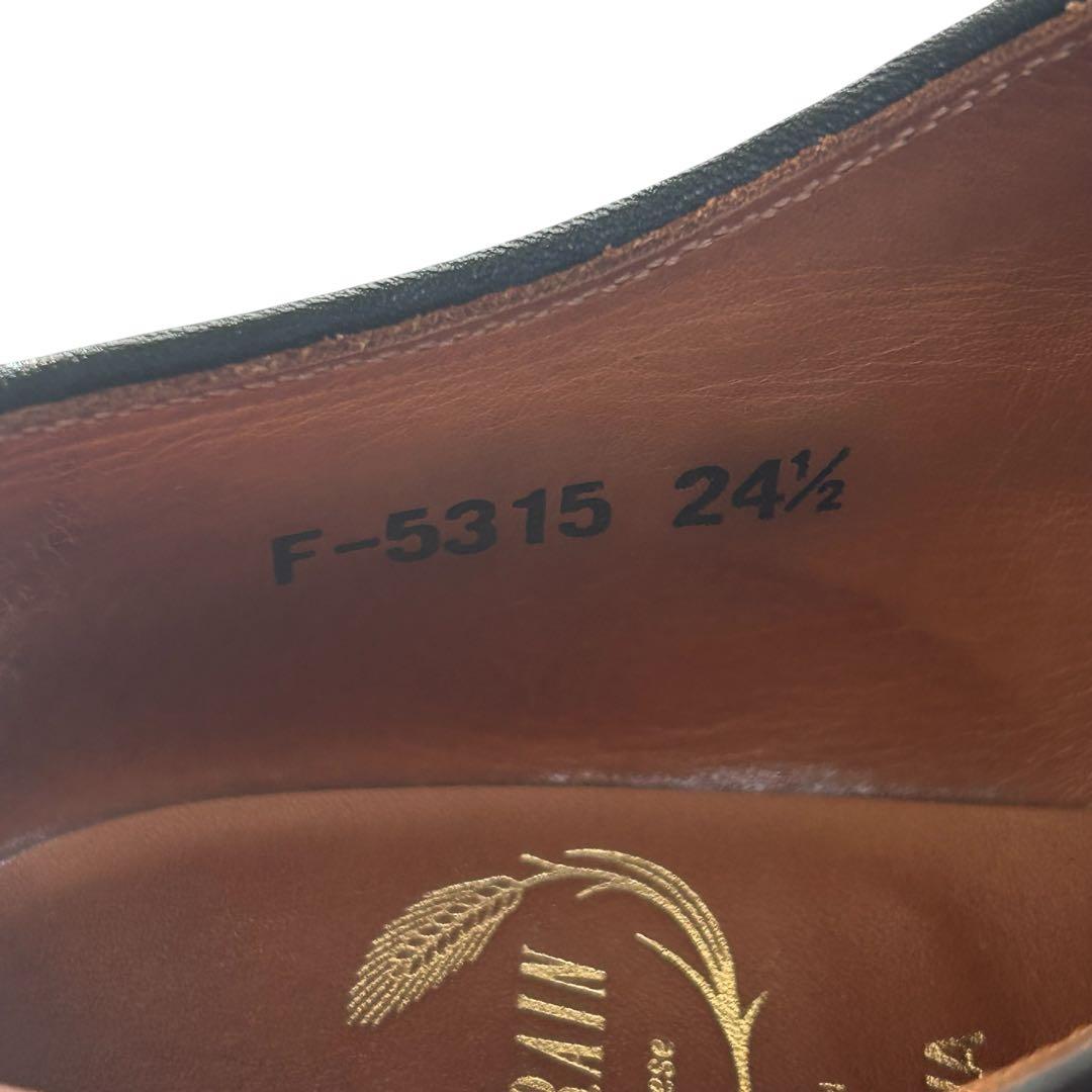 MICHAEL25 スコッチグレイン スエードウイングチップシューズ