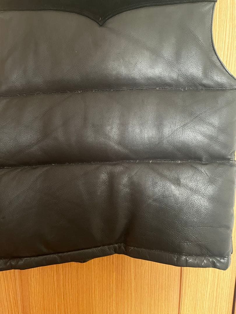 リアルマッコイズ ディアスキンダウンベスト 40