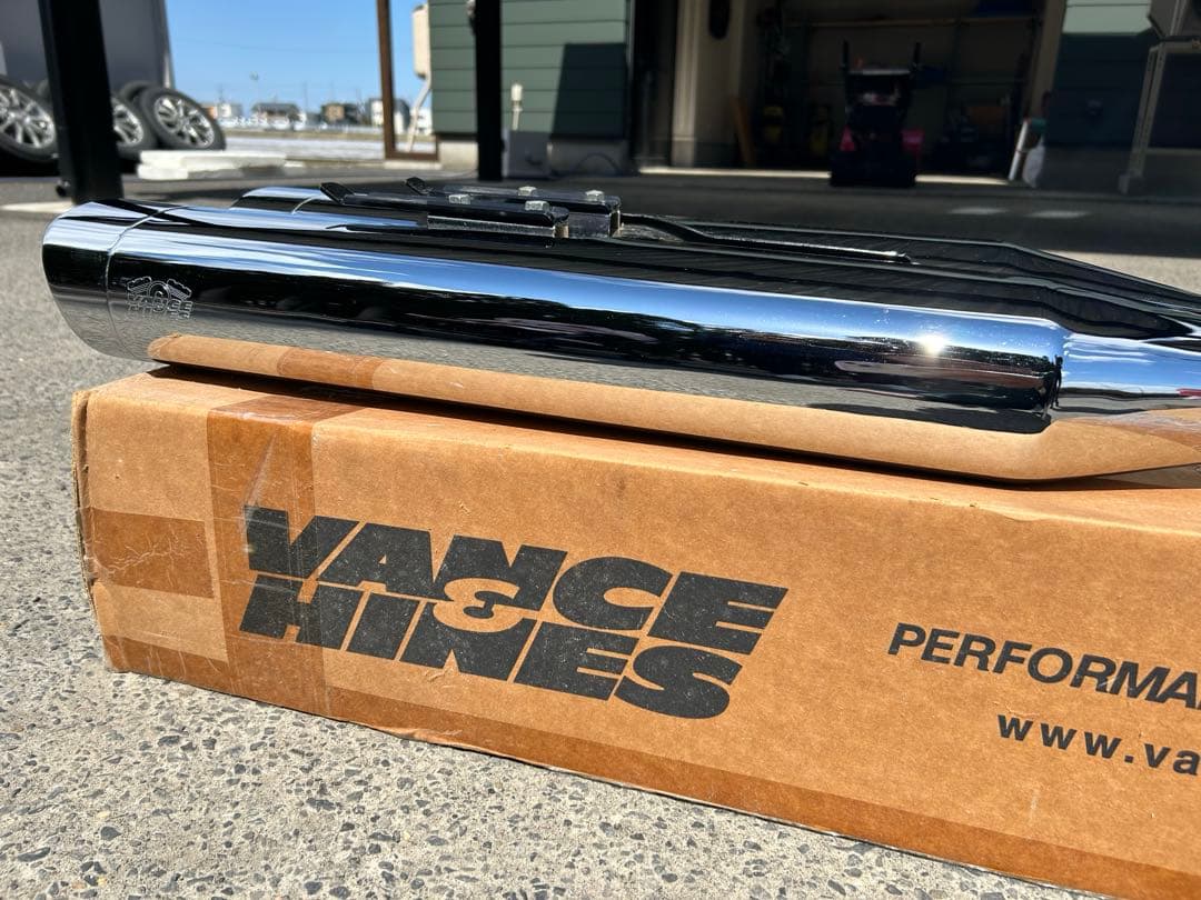 【Harley-Davidson】ステンレススチール マフラー2本セット値下げ可