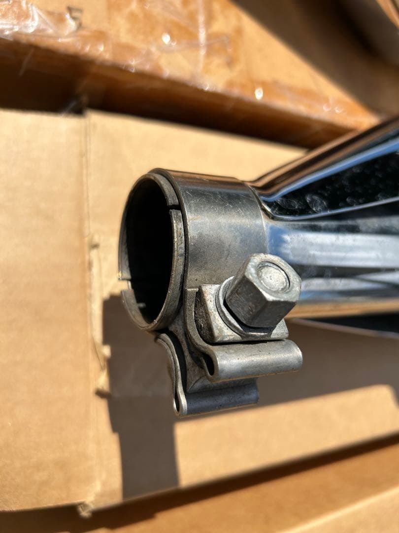 【Harley-Davidson】ステンレススチール マフラー2本セット値下げ可