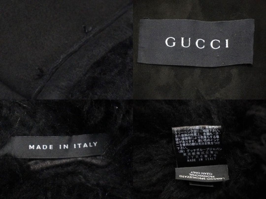 GUCCI ムートンダッフルコート