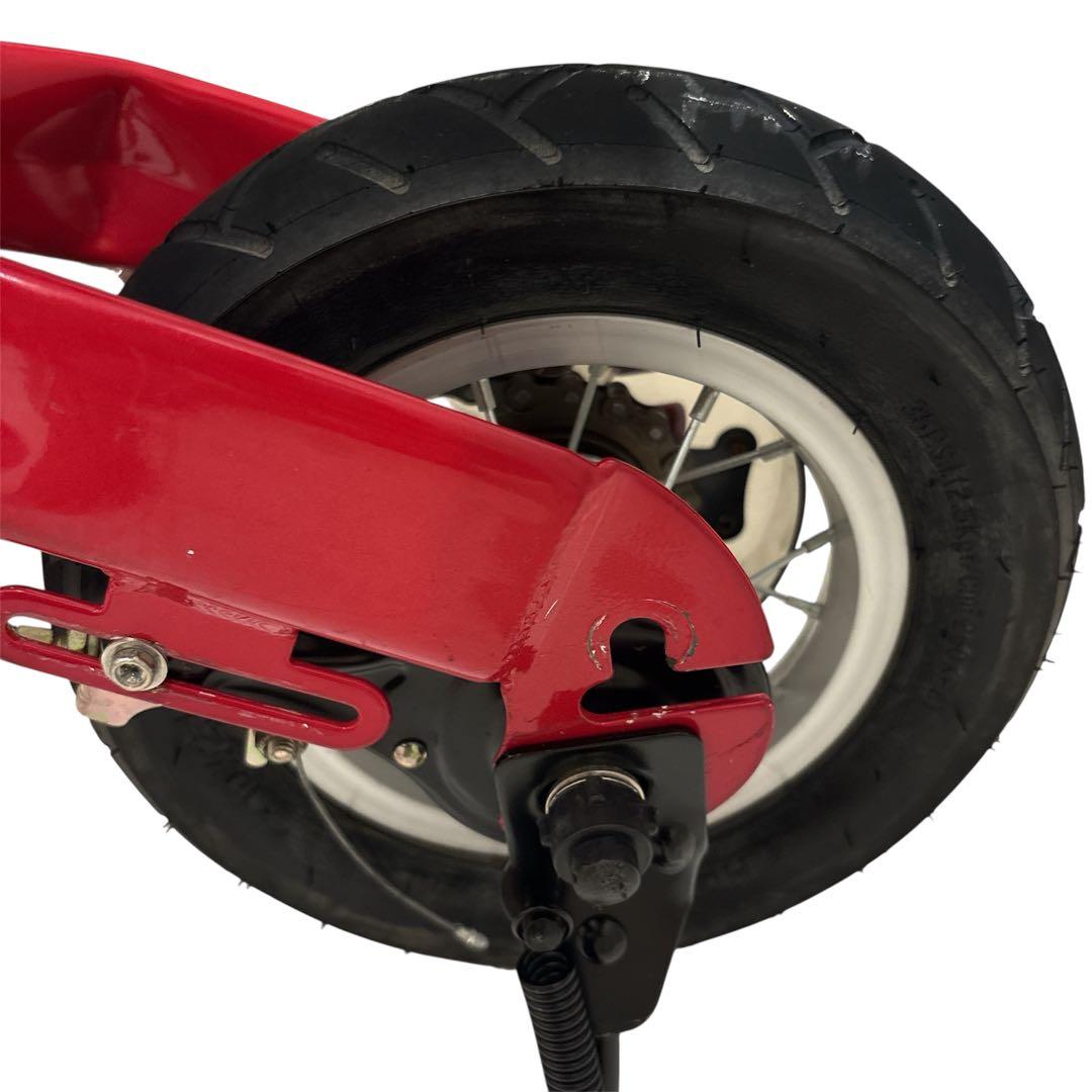 【美品・サビ極少】　へんしんバイク　12インチ レッド スタンド付