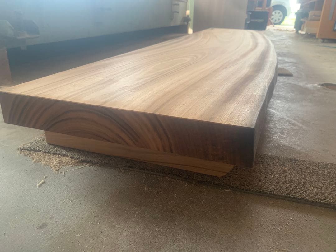 ☆琴音0726☆あがり框下補助（楠一枚板)踏み台オーダー製作●確認