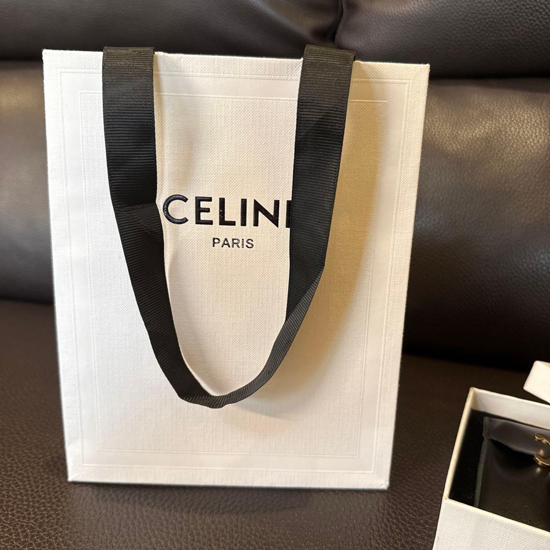 CELINE ヘアピン 2個セット ゴールド セリーヌヘアクリップ
