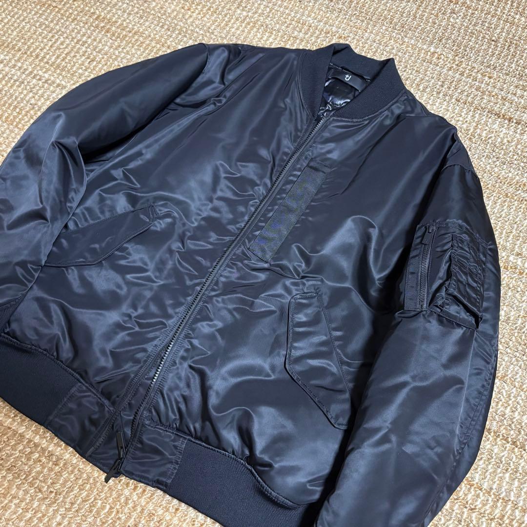 UNIQLO +J XL ハイブリッドダウンオーバーサイズ MA-1ブルゾン