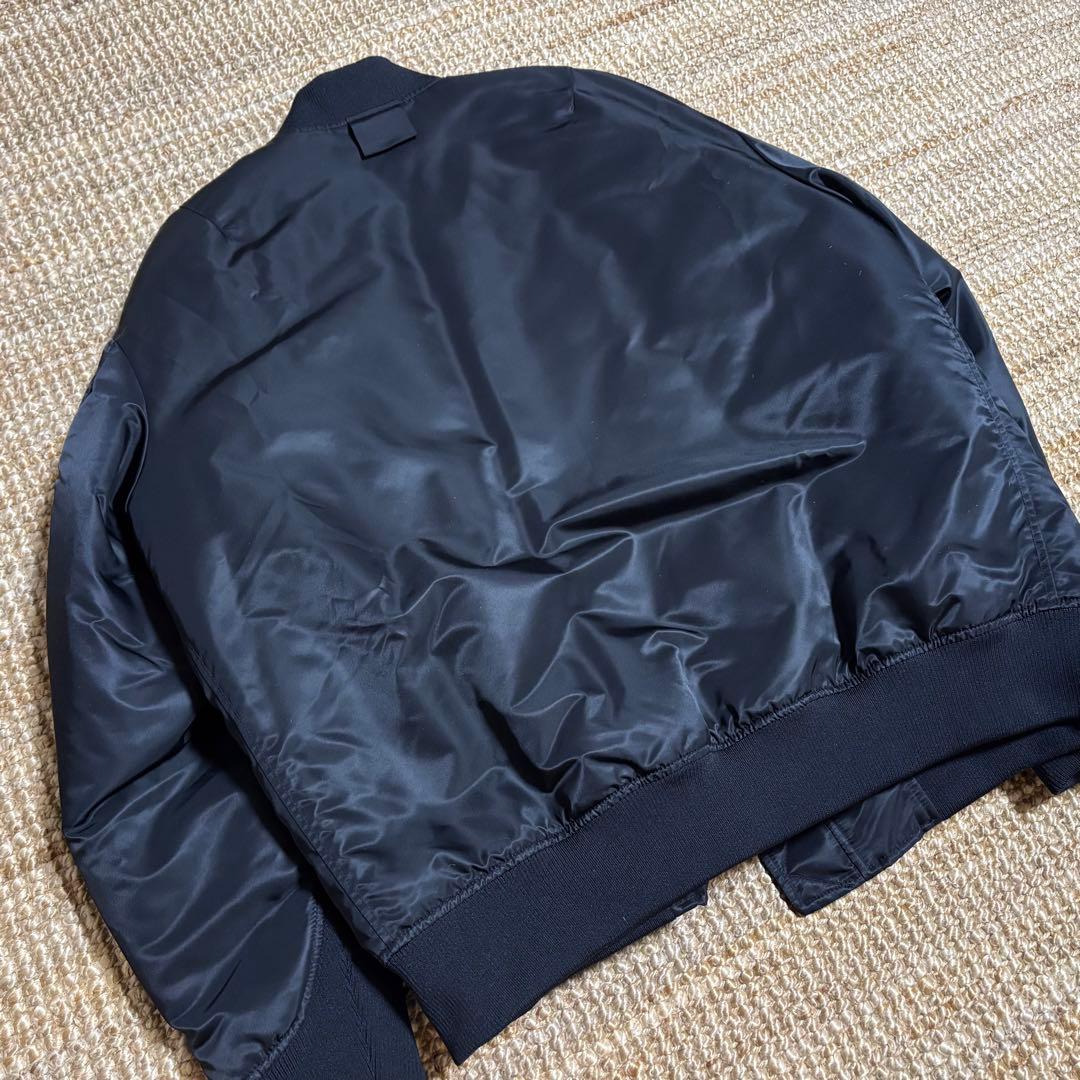 UNIQLO +J XL ハイブリッドダウンオーバーサイズ MA-1ブルゾン