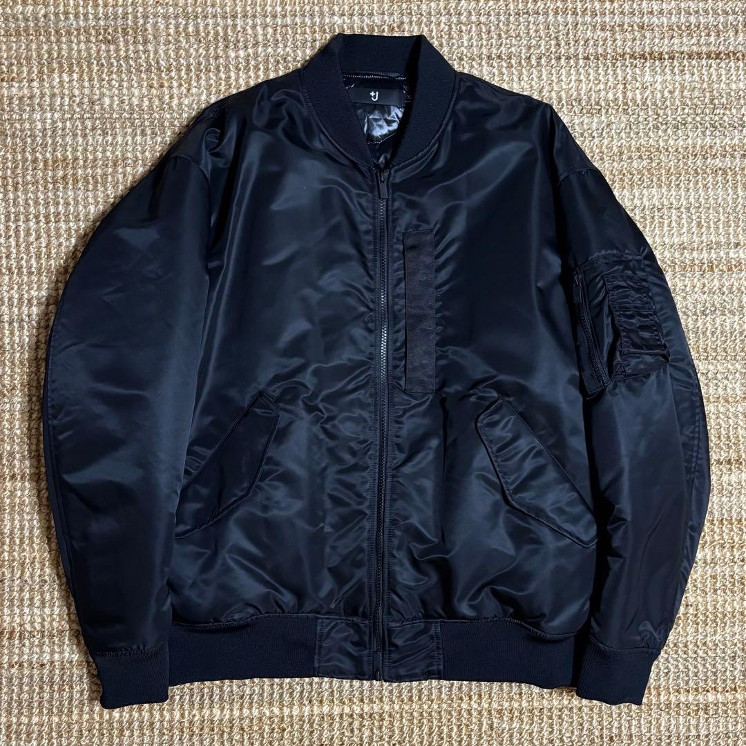 UNIQLO +J XL ハイブリッドダウンオーバーサイズ MA-1ブルゾン