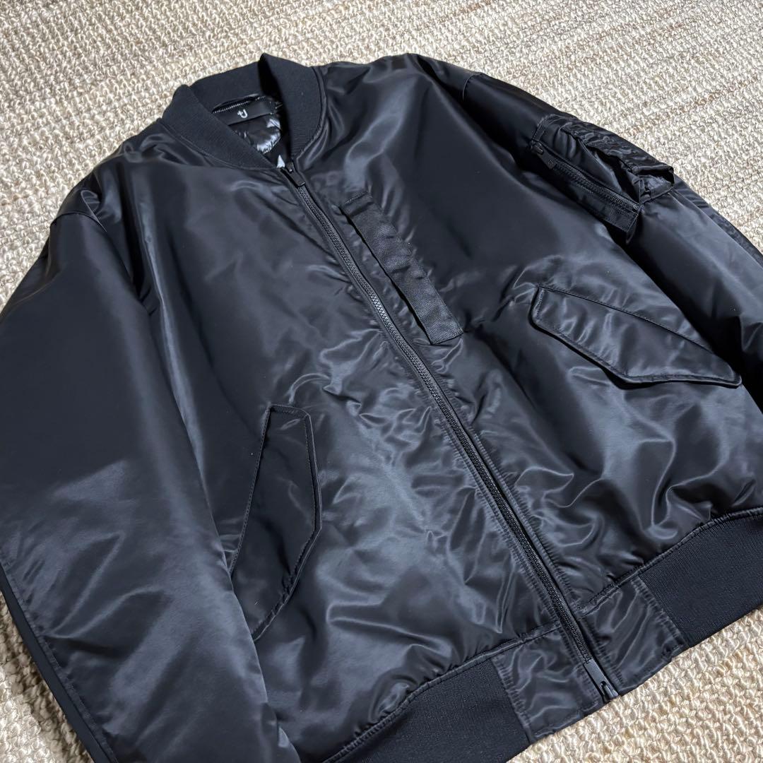 UNIQLO +J XL ハイブリッドダウンオーバーサイズ MA-1ブルゾン