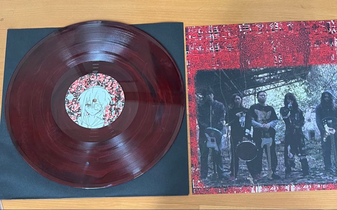 moreru 呪詛告白初恋そして世界 LP レコード モレル