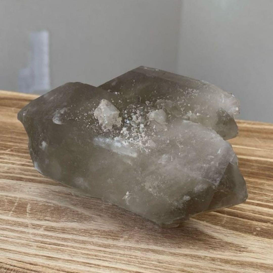 ゼウス スモーキー シトリン 原石 ダブルポイント 天然石 パワーストーン