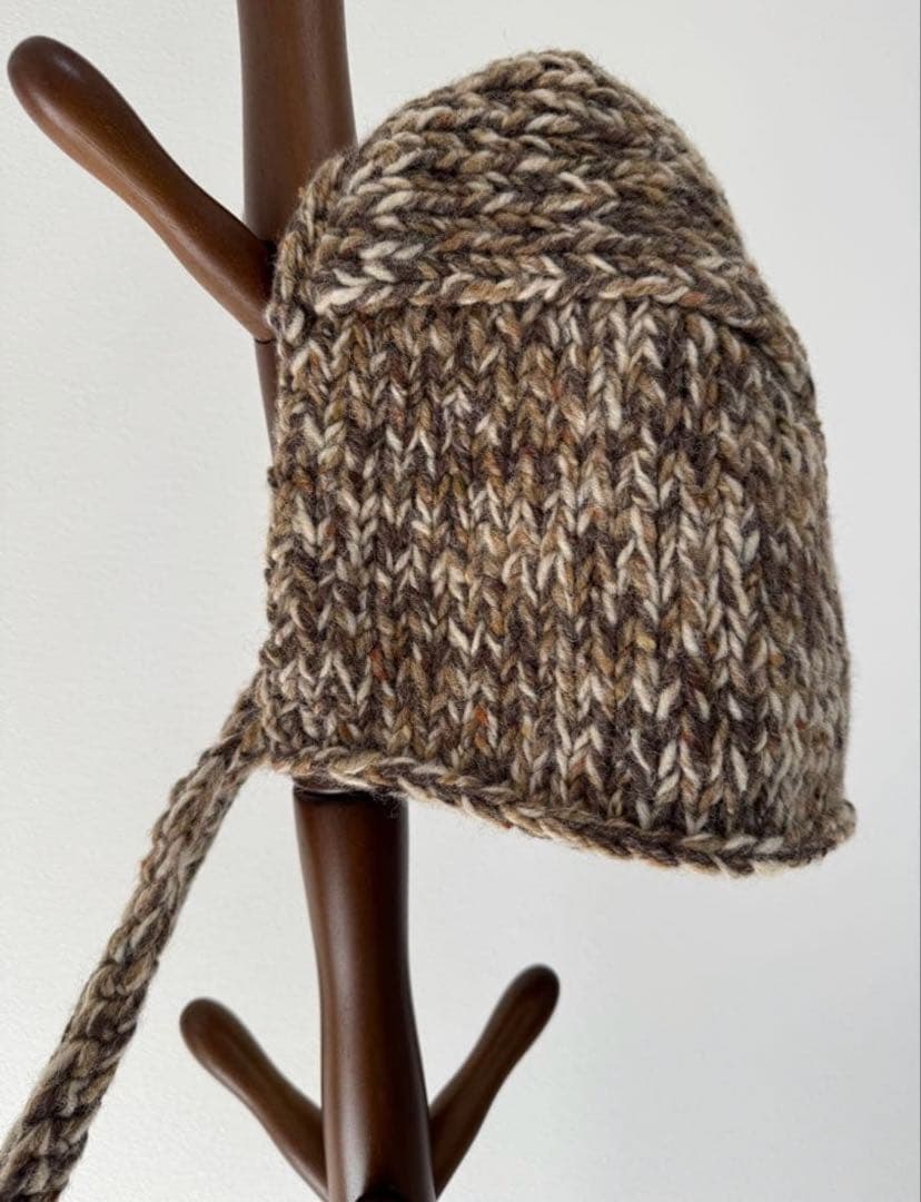 新品 ERiKOKATORi エリコカトリ　ニット帽　ボンネット ビーニー