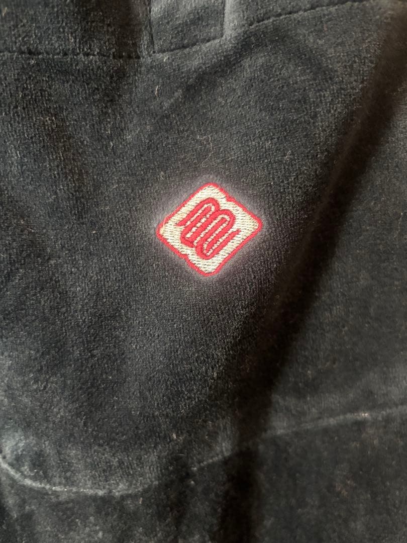 MECCA JEANS ベロアパンツ ブラック